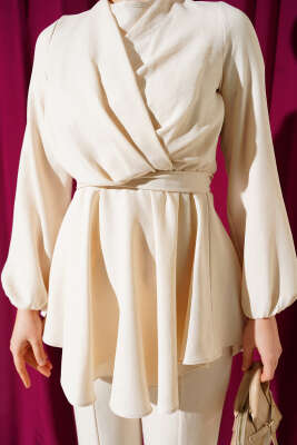 Önü Çapraz Kuşaklı İkili Takım Taş - İkili Takım