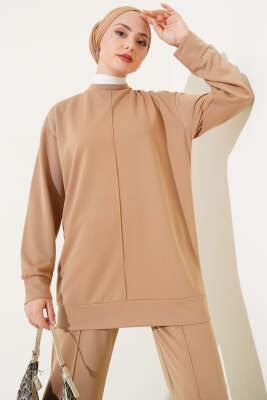 Önü Çımalı Basic İkili Takım Camel - 300-500 TL Ürünler