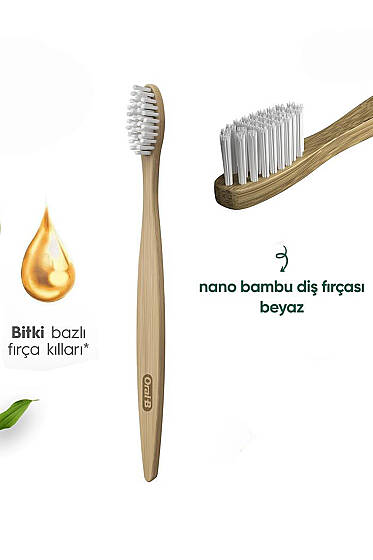 Oral-B Bamboo Diş Fırçası Yumuşak - Diş Fırçası