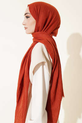 Organik Bambu Kraş Şal Kiremit - Yılın Fırsatı