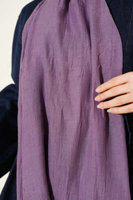 Organik Bambu Kraş Şal Lavanta - Başörtüsü