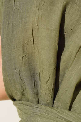 Organik Bambu Kraş Şal Nefti -80 - Düz Şal