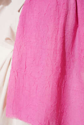Organik Bambu Kraş Şal Pembe -57 - Yılın Fırsatı