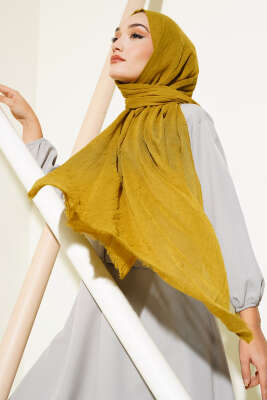 Organik Bambu Kraş Şal Tütün -3 