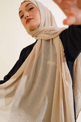 Organik Bambu Kraş Şal Vanilya -67 