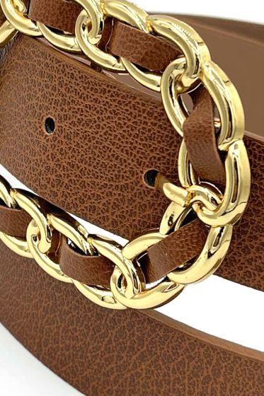 Örgü Model Taba Kemer - Deri Kemer