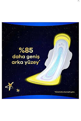 Orkid Ultra Hijyenik Ped Gece Extra Plus 5 Adet - Kişisel Bakım Ürünleri