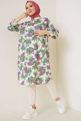 Otantik Serisi Yeşil Gömlek - Gömlek