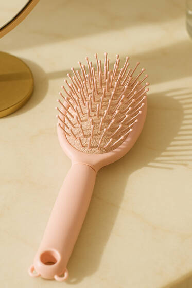 Oval Tarak Pudra - Saç Aksesuarları