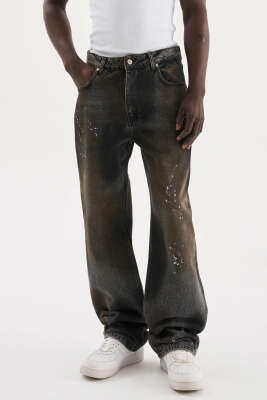 Oversiz Baloon Kot Erkek Pantolon Kahve - MACINIST