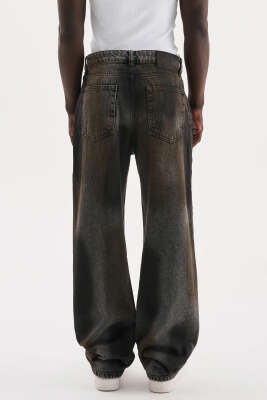 Oversiz Baloon Kot Erkek Pantolon Kahve - Erkek Pantolon