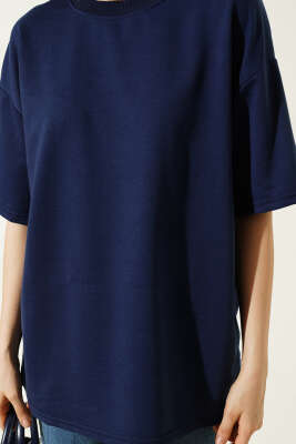 Oversize Basic T-shirt Parlement - Kadın Giyim Modelleri