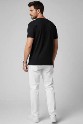 Oversize Erkek Tshirt Siyah - Yılın Fırsatı