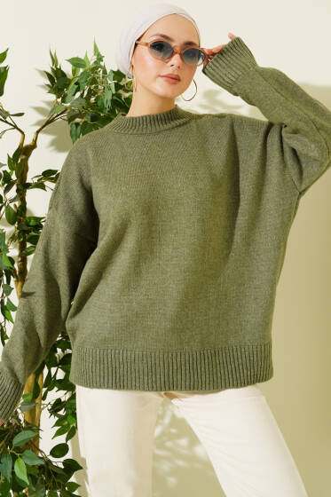 Oversize Triko Kazak Nefti - Triko Kazak