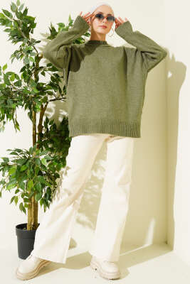 Oversize Triko Kazak Nefti - Triko Kazak