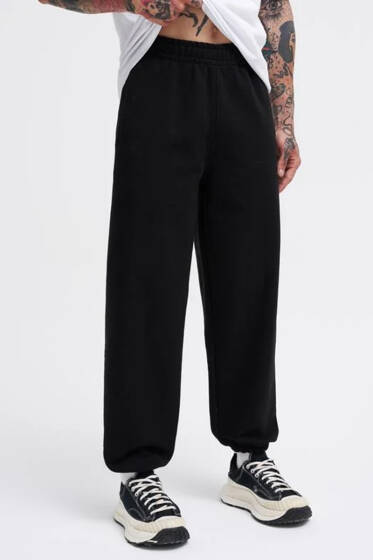 Paça Lastikli Cepli Erkek Jogger Pantolon Siyah - Erkek Pantolon