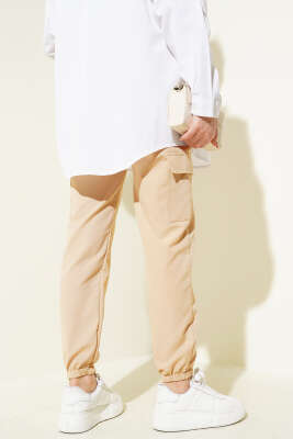 Paça Lastikli Zincirli Kargo Pantolon Camel - 100-300 TL Ürünler