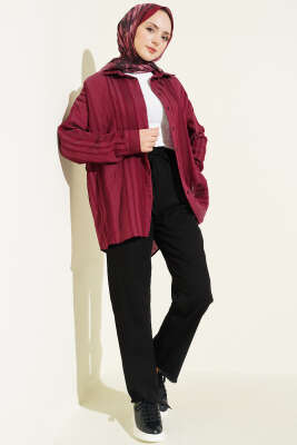 Paça Püsküllü Lastikli Gabardin Pantolon Siyah - Yılın Fırsatı