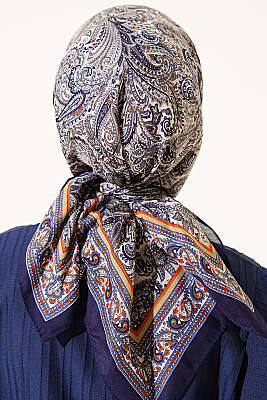 Paisley Desen Elegance Eşarp Parlement - Başörtüsü