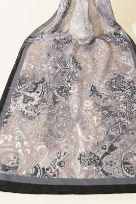 Paisley Motifli 3'lü Şal Seti Asorti 1 - Desenli Şal Seti
