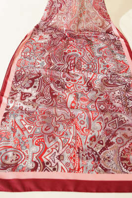 Paisley Motifli 3'lü Şal Seti Asorti 1 - Desenli Şal Seti