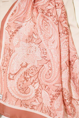 Paisley Motifli Soft Şal Camel - Yılın Fırsatı