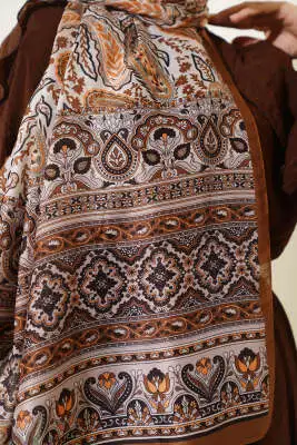 Paisley Rüyası Serisi Şal Taba - Başörtüsü