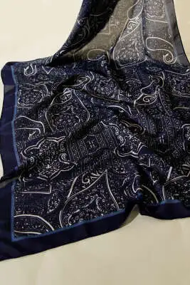 Paisley Şerit Geçişli 3'lü Şal Seti Asorti 2 - Desenli Şal Seti