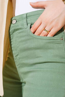 Palazzo Bol Paça Pantolon Mint Yeşili - 100-300 TL Ürünler