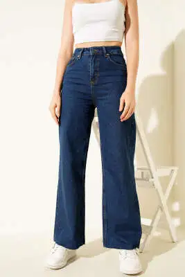 Pallazzo Basic Pantolon Kot - Kadın Giyim Modelleri
