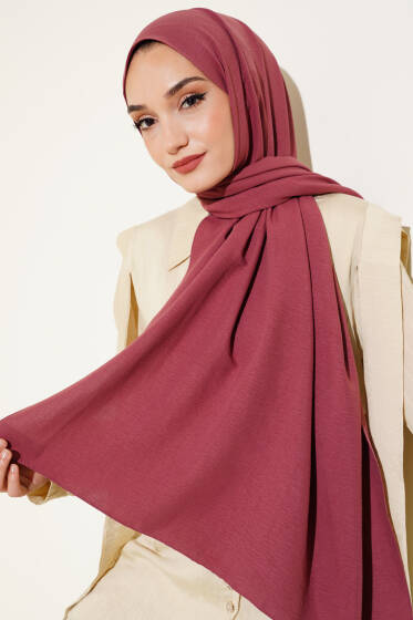 Pamuk Cazz Şal İpek Serisi Gül Kurusu - Black&White