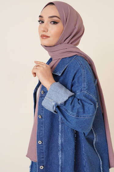 Pamuk Cazz Şal İpek Serisi Kiraz Çiçeği - Black&White