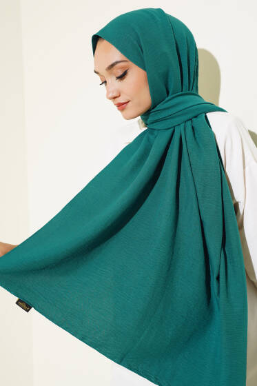 Pamuk Cazz Şal İpek Serisi Nane - Başörtüsü