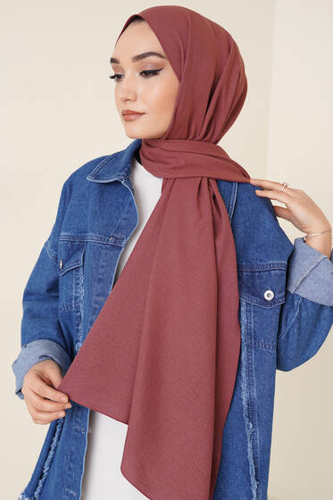 Pamuk Cazz Şal İpek Serisi Tarçın - Black&White