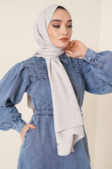 Pamuk Cazz Şal İpek Serisi Taş - Black&White