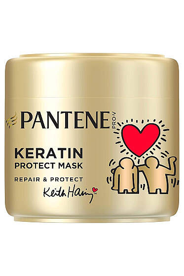 Pantene Keith Haring Onarıcı & Koruyucu Maske 300 ml - Saç Maskesi