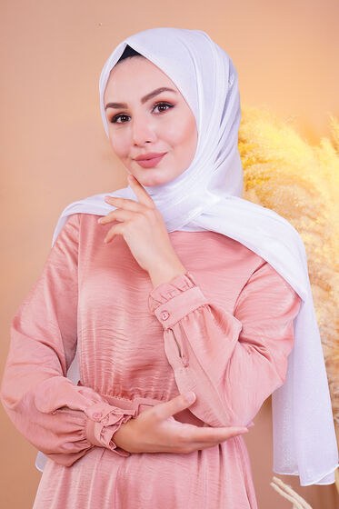 Parıltı Serisi Taş Gri Şal - Simli Şal