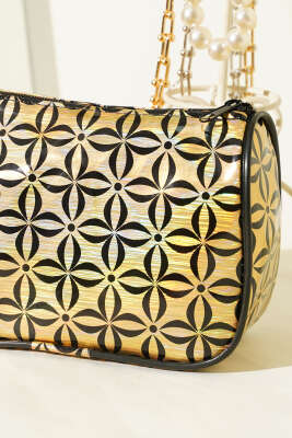 Parlak Desenli Fermuarlı Makyaj Çantası Asorti 1 - Günün Seçilenleri