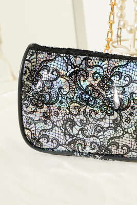 Parlak Desenli Fermuarlı Makyaj Çantası Asorti 17 - Günün Seçilenleri