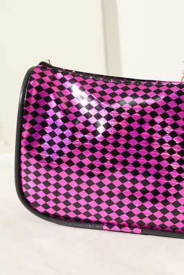 Parlak Desenli Fermuarlı Makyaj Çantası Asorti 20 - Günün Seçilenleri