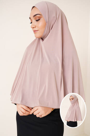 Peçeli Hijab Sütlü K. - Black&White