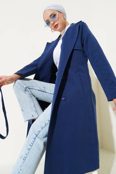 Pelerinli Altı Düğmeli Trençkot Parlement - Trençkot