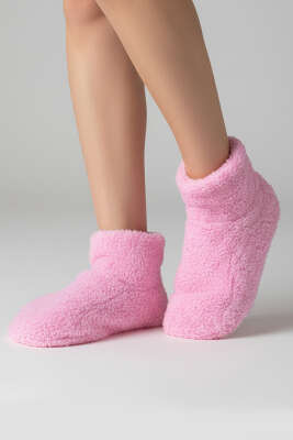 Peluş Ev Patiği Pembe 