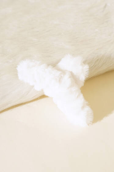 Peluş Mandal Toka Ekru - Toka