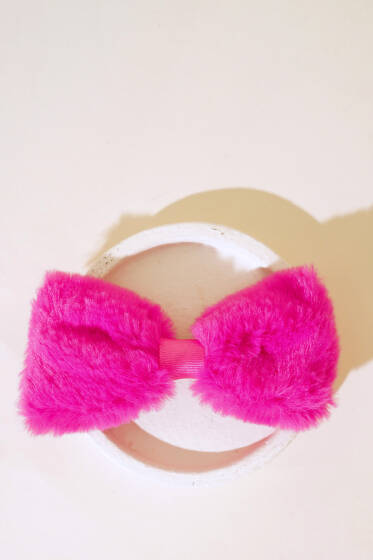 Peluş Otomatik Toka Fuşya - Toka