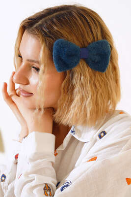 Peluş Otomatik Toka İndigo 