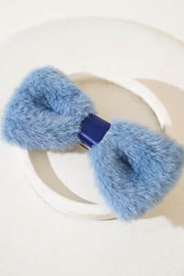 Peluş Otomatik Toka Mavi - Toka