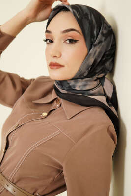 Penç Desen Lina Eşarp Siyah - MODA KAŞMİR