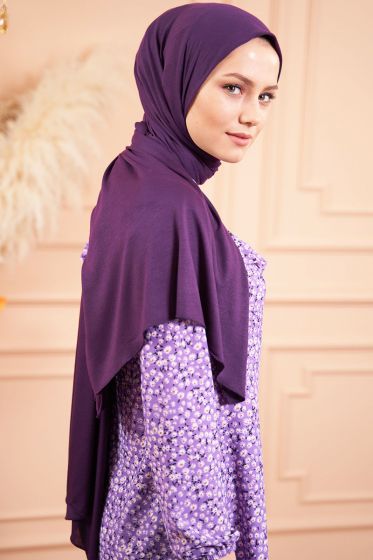 Penye Şal Mor - Penye Şal