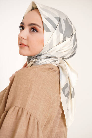 Pera Eşarp Ç. Yeşil - Black&White